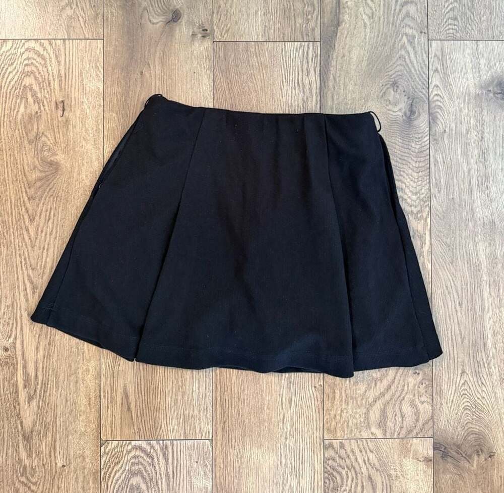 OGL Black Pleated Mini Skirt